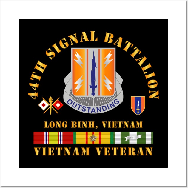 44th Signal Bn 1st Signal Bde w VN SVC wo Rank-Date Wall Art by twix123844